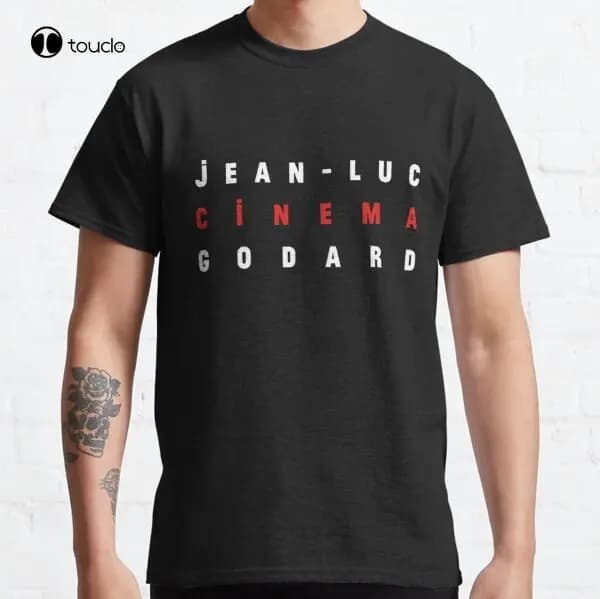 Copia della maglietta classica della maglietta di Jean-Luc Godard