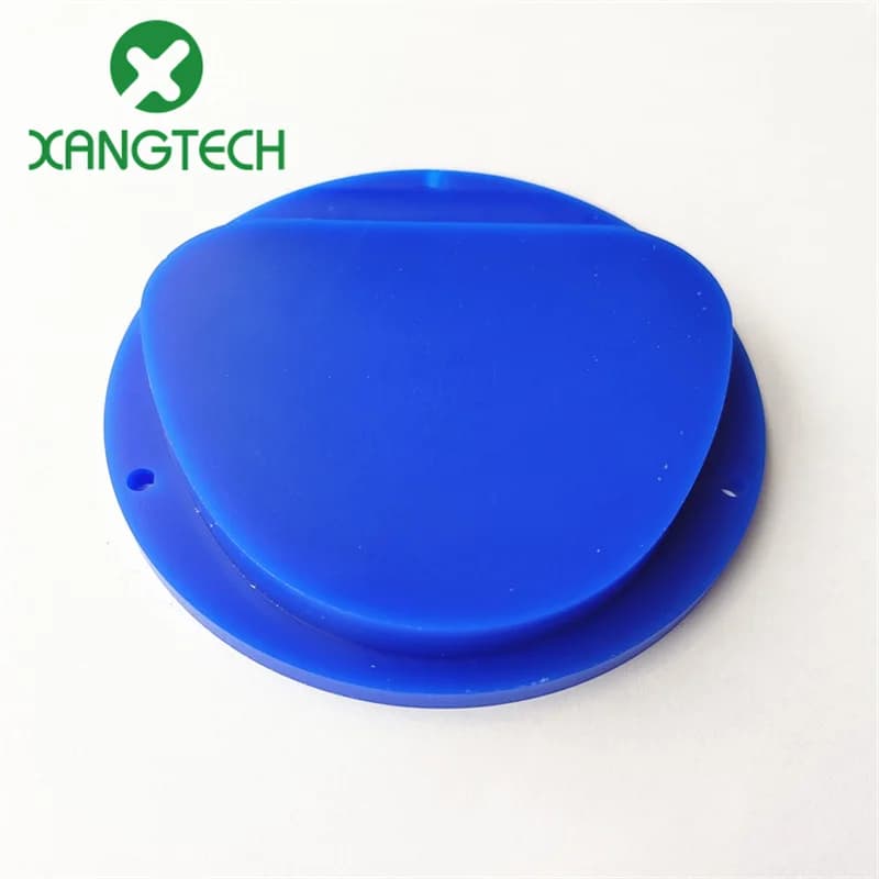XANGTECH 2 pieces Amann Girrbach blue wax block for dental laboratory