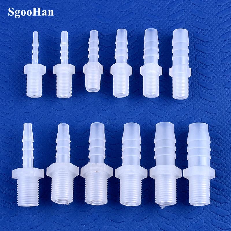 5 ~ 200 pz G1/8 1/4 filetto a 2.8 ~ 12mm PP Pagoda connettori diretti acquario serbatoio pompa aria adattatore sistema di irrigazione giunti per tubi flessibili