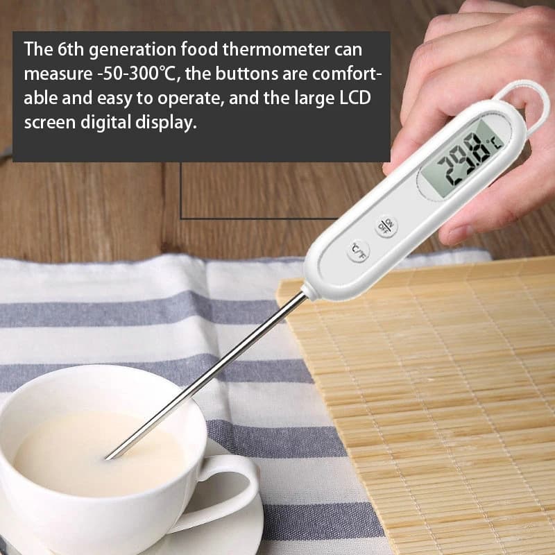 Nuovo termometro per carne cucina digitale carne torta friggere Grill Dinning sonda domestica BBQ elettronico strumenti di cottura misuratore di temperatura