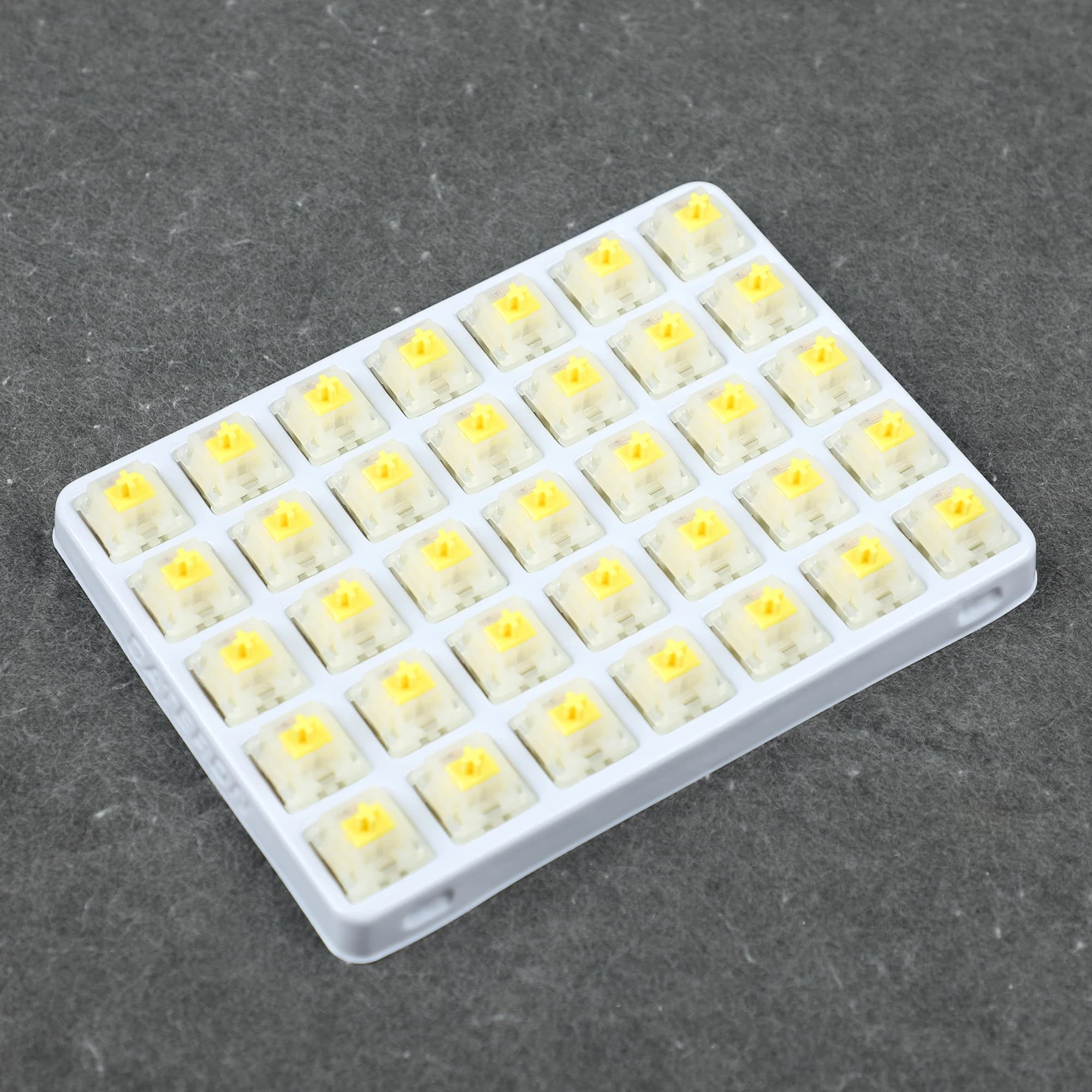 Original gateron switches from 35 pieces Pro yellow milk Pre Lubed switch for mechanical keyboard MX