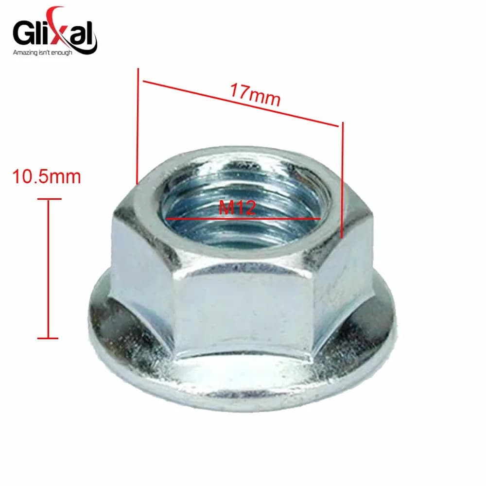 Glixal GY6 50cc 125cc 150cc Dado variatore anteriore per 139QMB 1P39QMB 152QMI 157QMJ Scooter cinese Ciclomotore ATV Go-Kart Motore (2 pezzi)