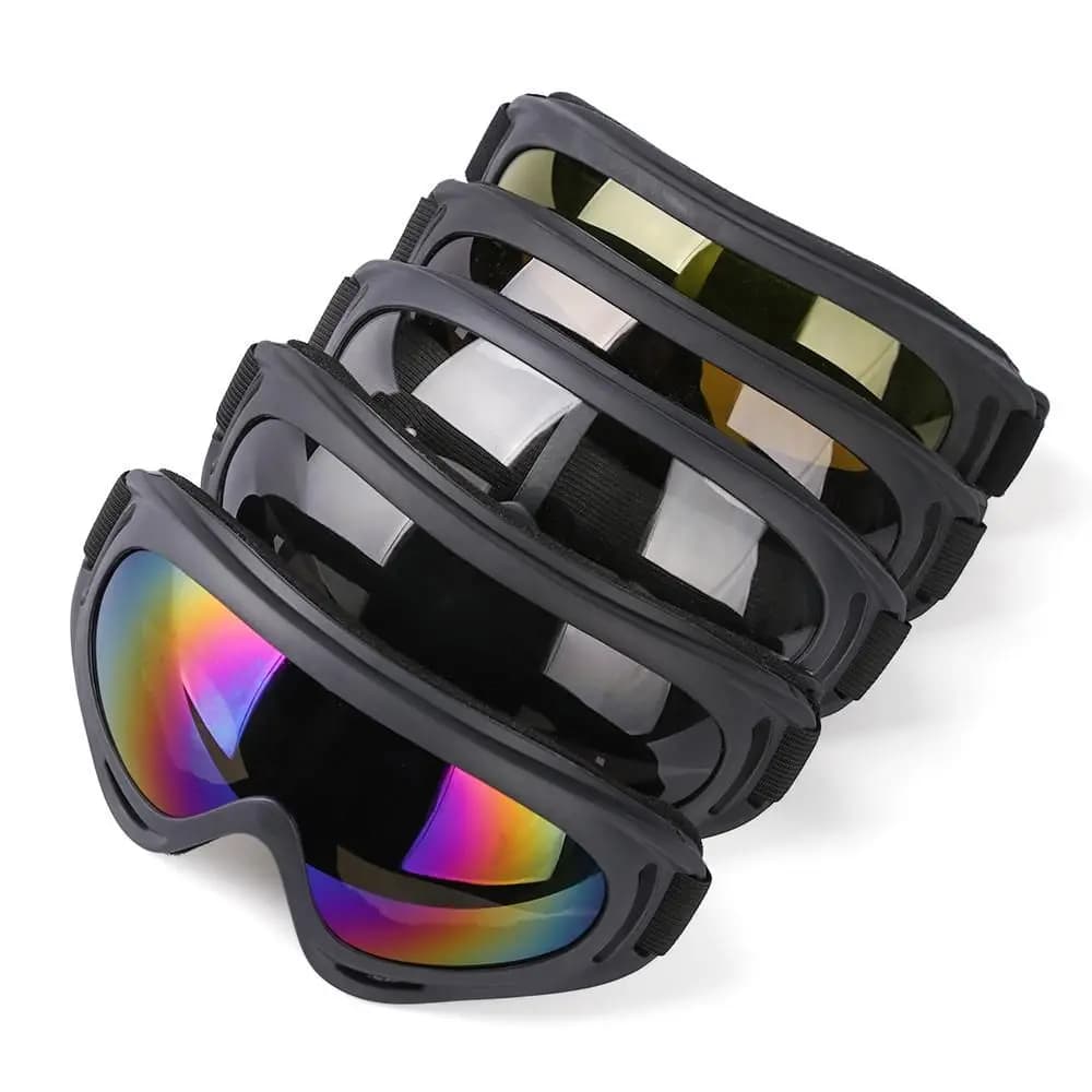 Unisex Sport all'aria aperta Snowboard Moto Ciclismo Inverno Antivento Montatura per lenti Occhiali Occhiali da sci