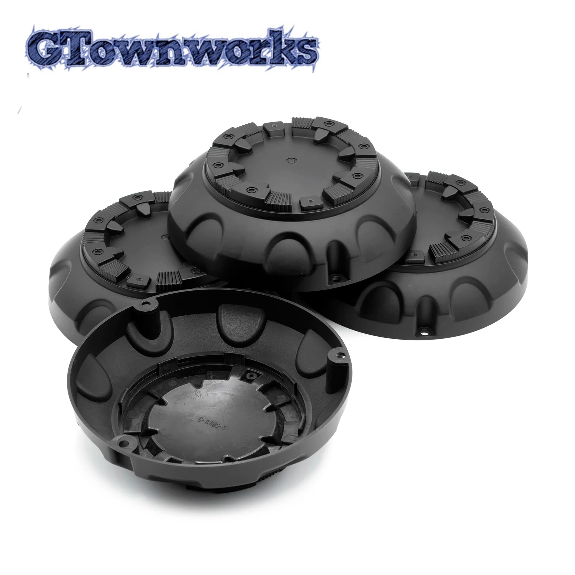 4pcs 184mm Wheel Center Hub Caps Round Shape Car Accessories For C-816S-1 Rim Hubcap Cover Dust-proof Modification Styling
