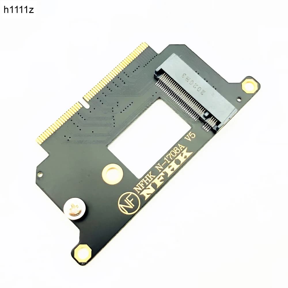 A1708 NVME Adattatore per Macbook NVMe PCI Express PCIE a M.2 SSD Adapter Carta di N-1708A per Macbook Pro Retina 13 "A1708 2016 2017