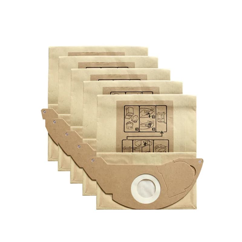 10 pieces Vacuum Cleaner Paper Filter Bags Dust Bag Replacement for Karcher A2000 series WD2.250 6.904-322.0