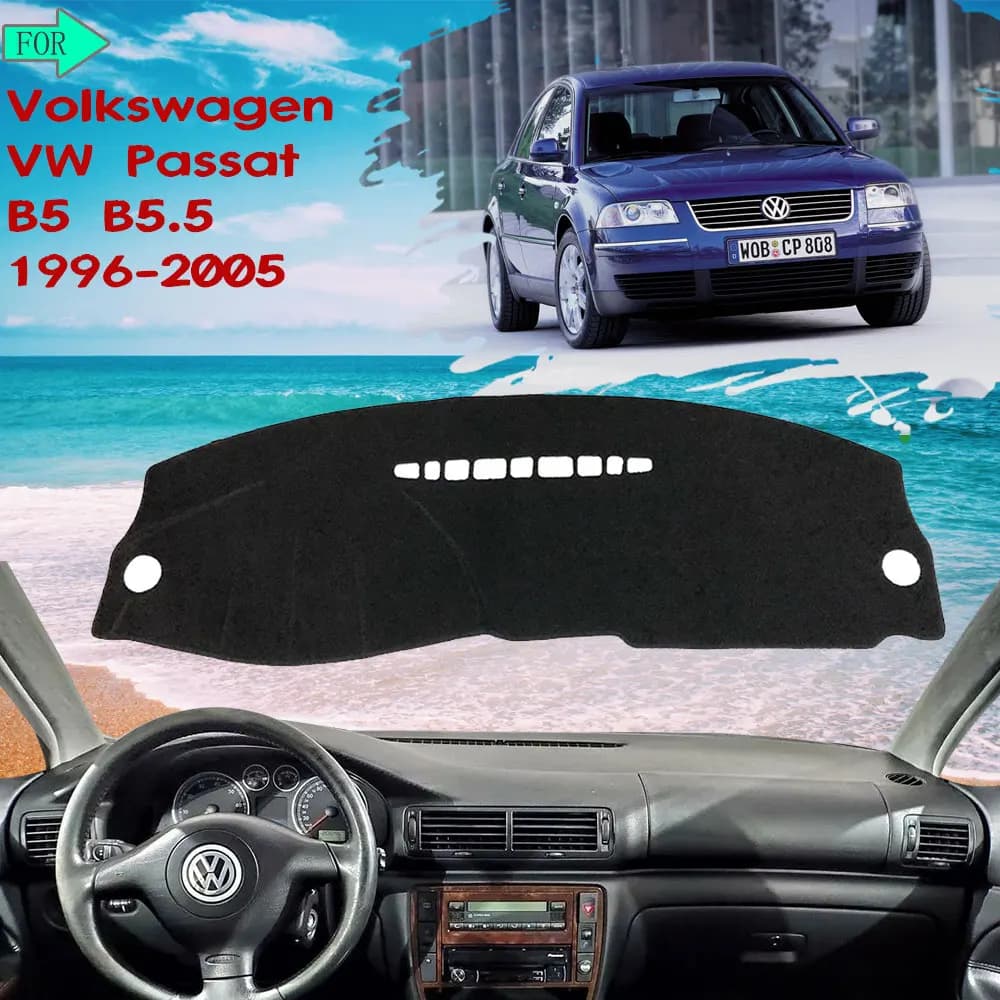Per Volkswagen VW Passat B5 B5.5 1996 ~ 2005 1998 1999 2000 Cruscotto Zerbino Copertura Evitare Luce Tappeto Auto-Accessori Adesivi Tappeto