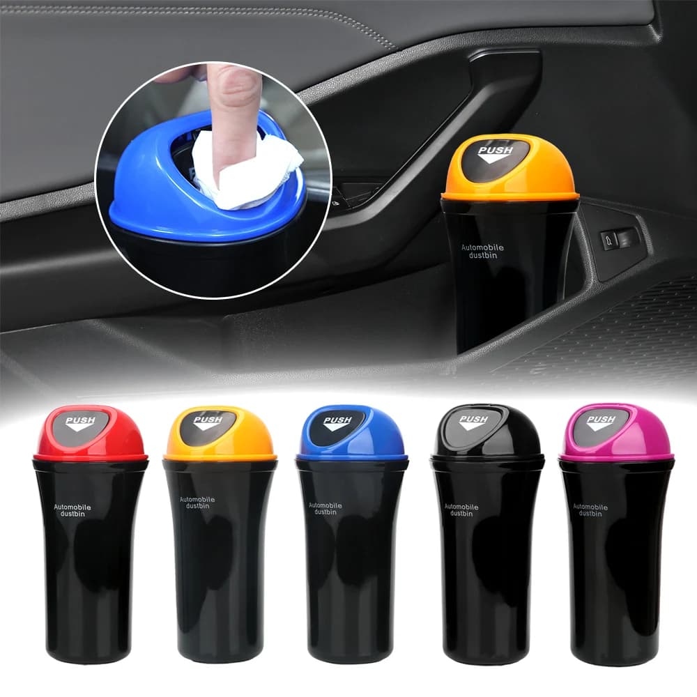 Auto-styling Auto Organizer Scatola di immagazzinaggio Spazzatura Porta spazzatura Posacenere Pattumiera per auto Porta automatica Sedile Visiera posteriore Pattumiera Pattumiera