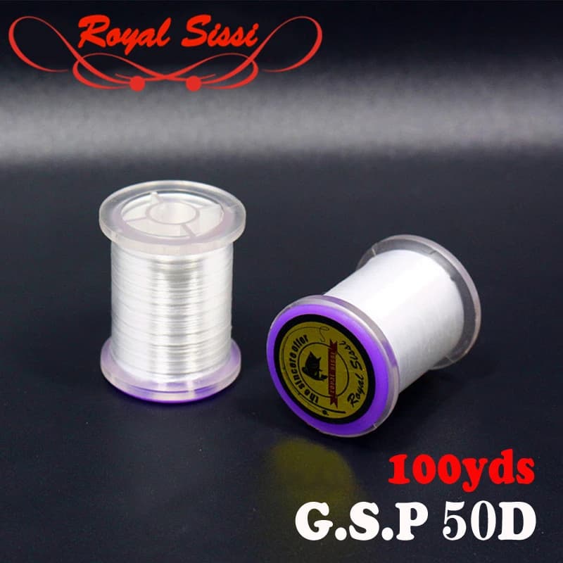 Hot 1 spool 100 yards G.S.P 50D polyethylene fly tying thread strongest fly fishing tying thread opening up split dubbing thread