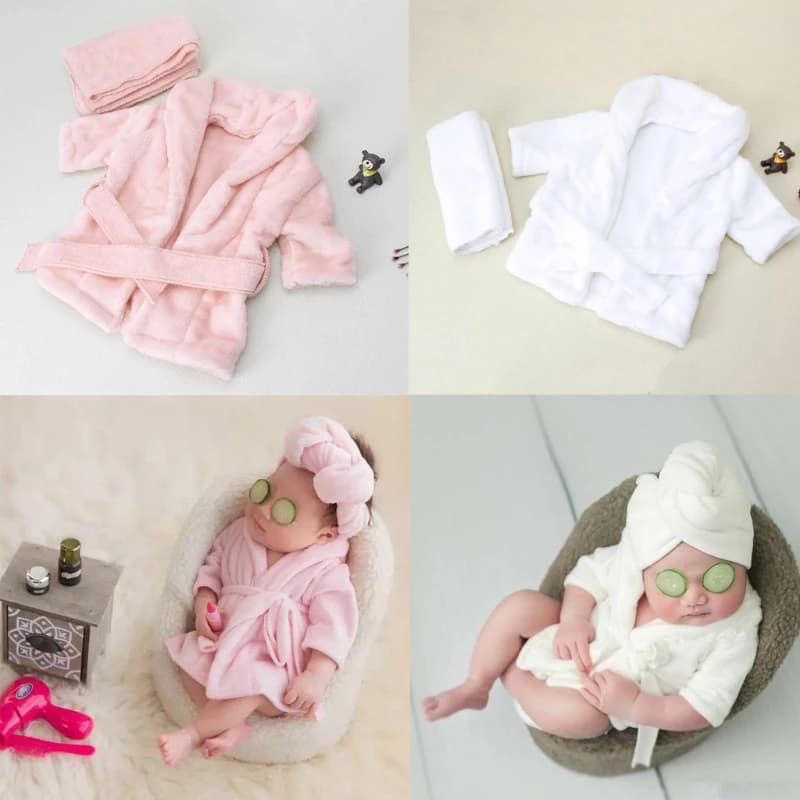 2018 accappatoi avvolgere puntelli fotografia neonato accessori foto bambino