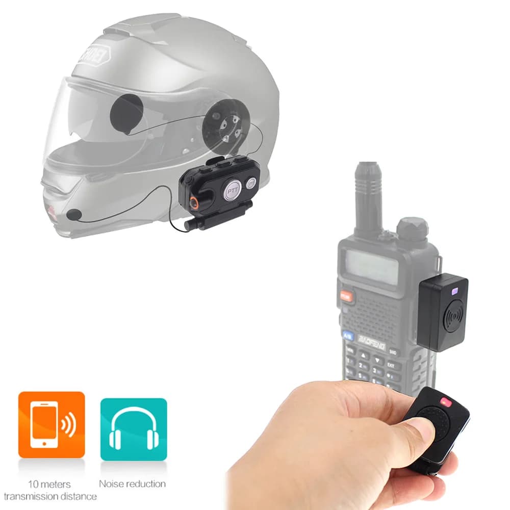 Walkie Talkie vivavoce wireless BT PTT auricolare casco K Plug casco moto locomotiva casco auricolare con Walkie Talkie
