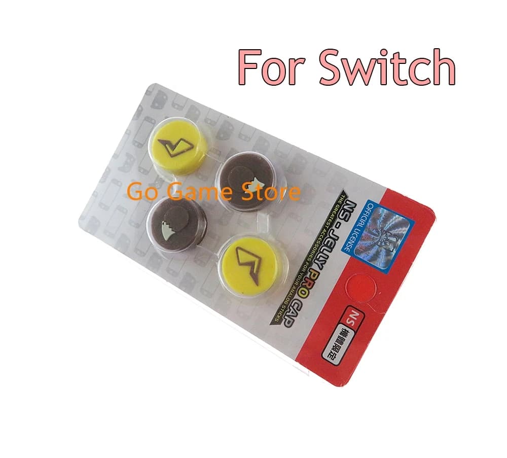 10 set per Switch Pro Rocker cappuccio protettivo tappo bilanciere un set di quattro pezzi JoyCon custodia in silicone per NS Switch
