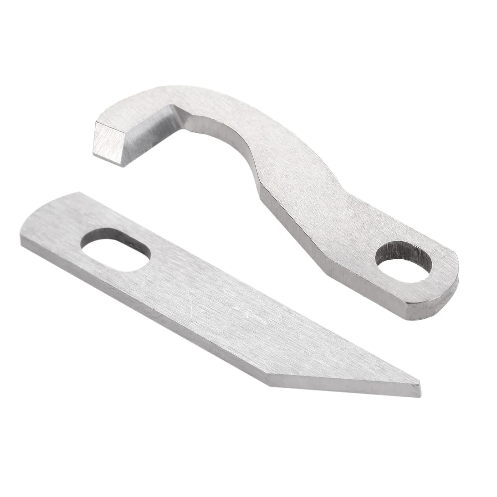 1 Set superiore/inferiore in acciaio al carburo Overlock macchina da cucire lama coltello per Viking xx77683001 Brother 925D/929D/1034D/3034D