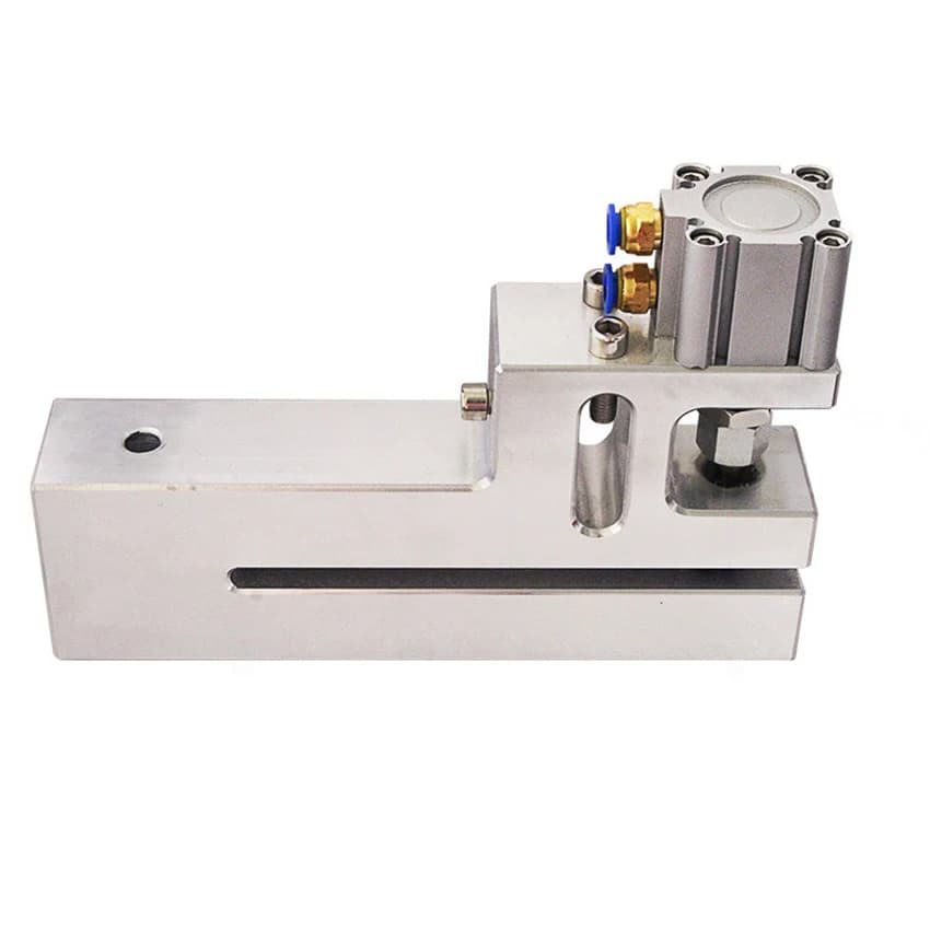 2-10MM Round Hole Drilling Plastic Bag Pneumatic Punching Machine Material Passing 150Mm Width Packing PP Film PE Punching Machine