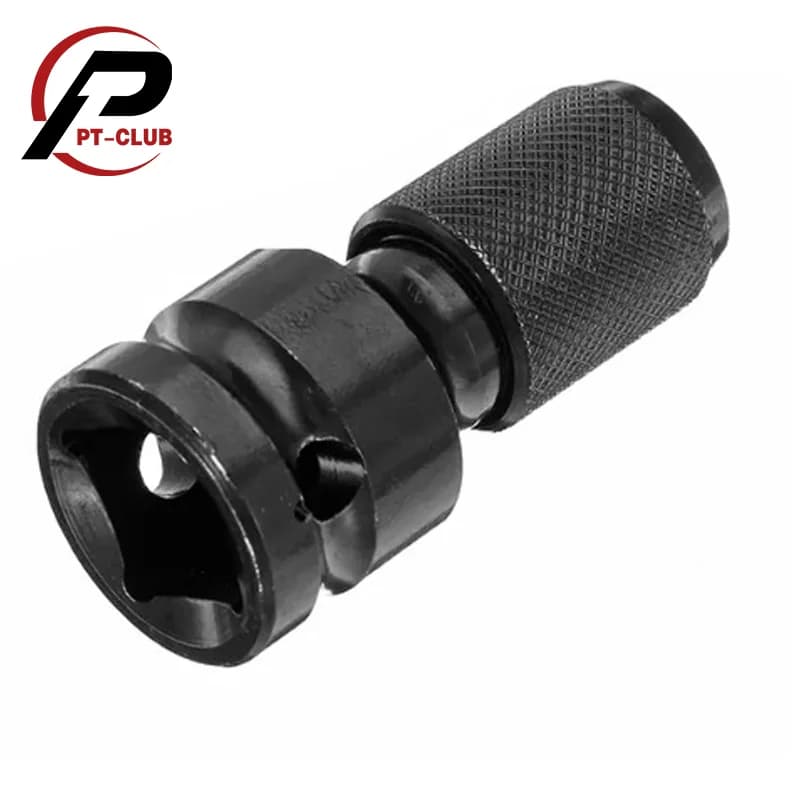 Quick Hook Converter Adapter from 1/2 Inch Square Attachment to Hexagon socket 1/4 Inch for Impact Keys and Ratchet