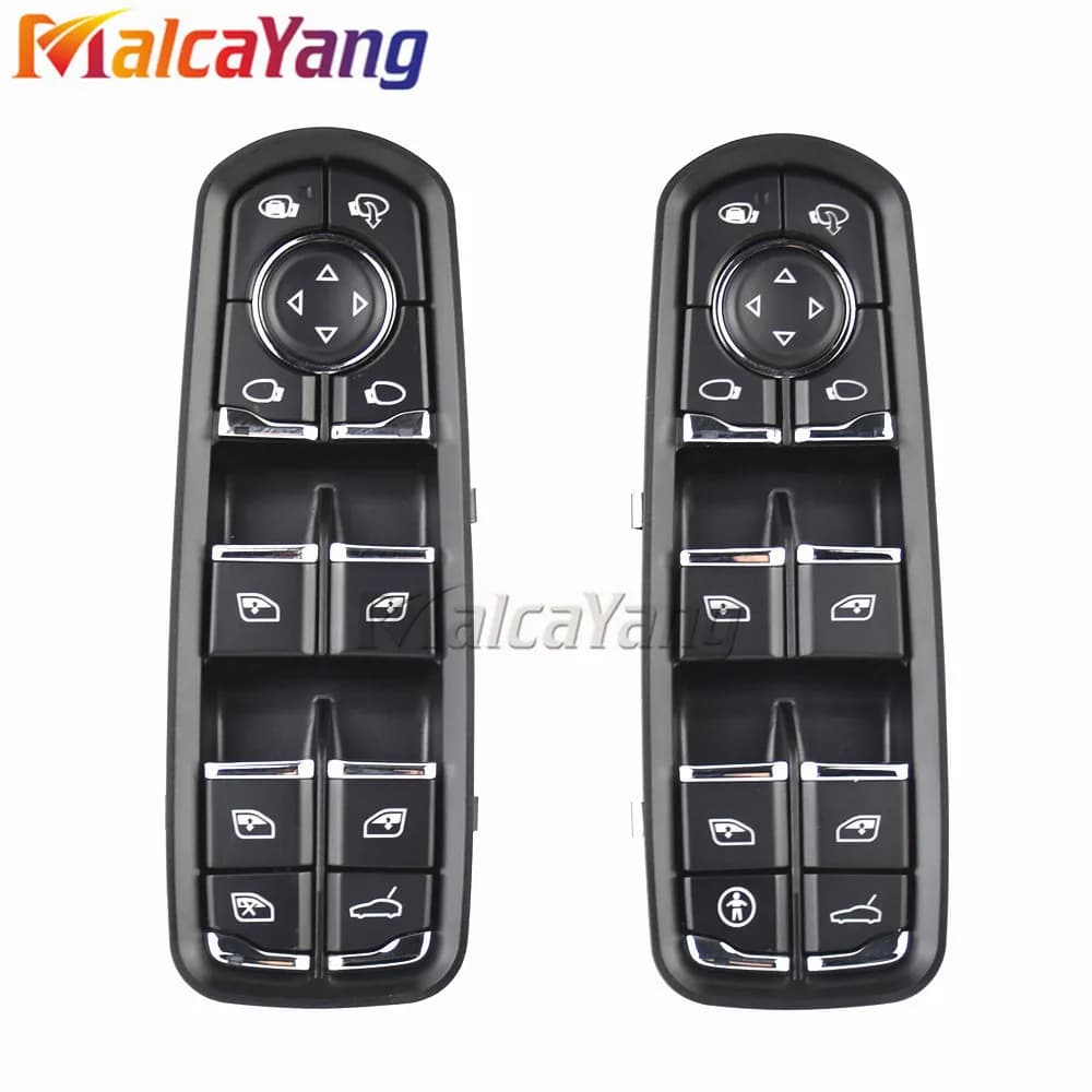 Interruttore di controllo specchietto retrovisore alzacristallo elettrico per Porsche Panamera Cayenne Macan 2011 - 2017