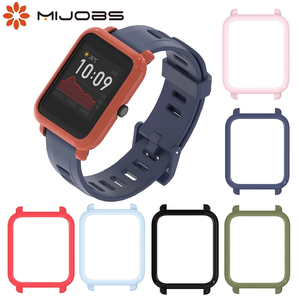 Watch Protective Case For Amazfit Bip S Wristband Plastic Protecter Case cover TPU Frame For Amazfit Bip S