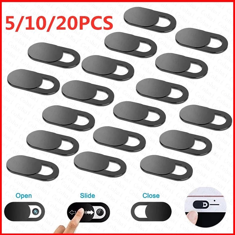 5/10/20PCS Webcam Universal Phone Cover Antispy Camera Cover For iPad Web Computer Laptop Macbook Tablet lenses Privacy Adhesive