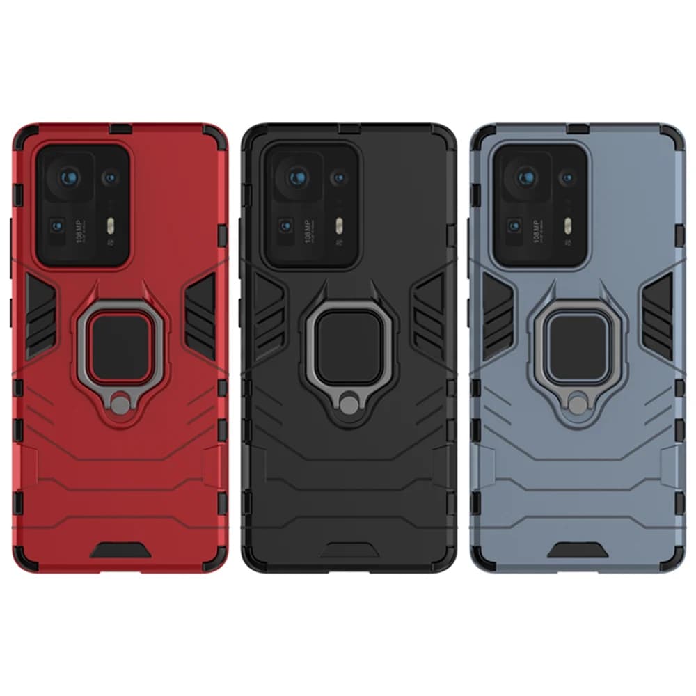 Per Xiaomi Mi Mix 4 Custodia di lusso Anello Cover posteriore Stand Armatura Custodia antiurto per Xiaomi Mi Mix 4 Mix4 Custodie per telefoni
