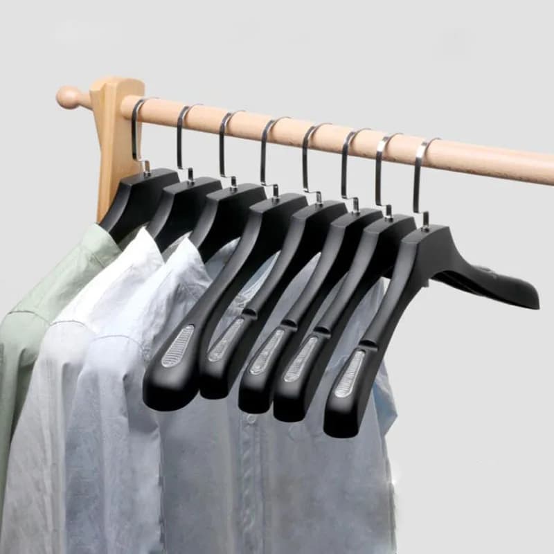 Sainwin 10 pcs/lot Hooks In Clothing Shops/Plastic Addensed Sand Antiskid Trackless Shoulder Larga Grucce
