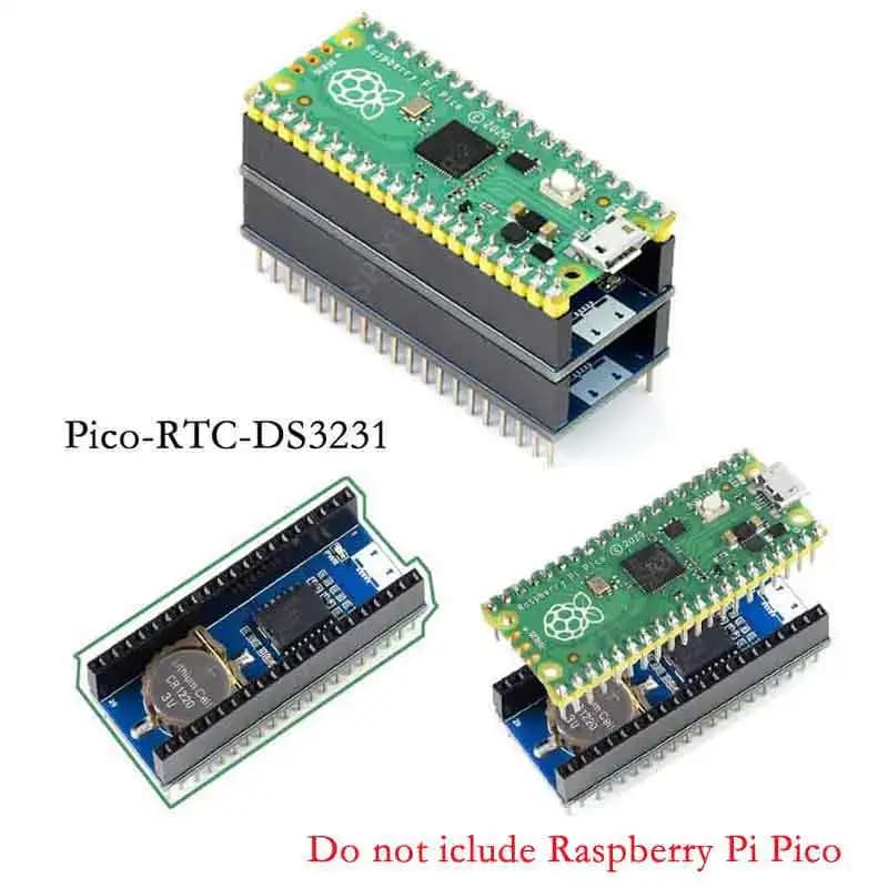 RTC precision module with integrated DS3231 chip for Raspberry Pi Pico