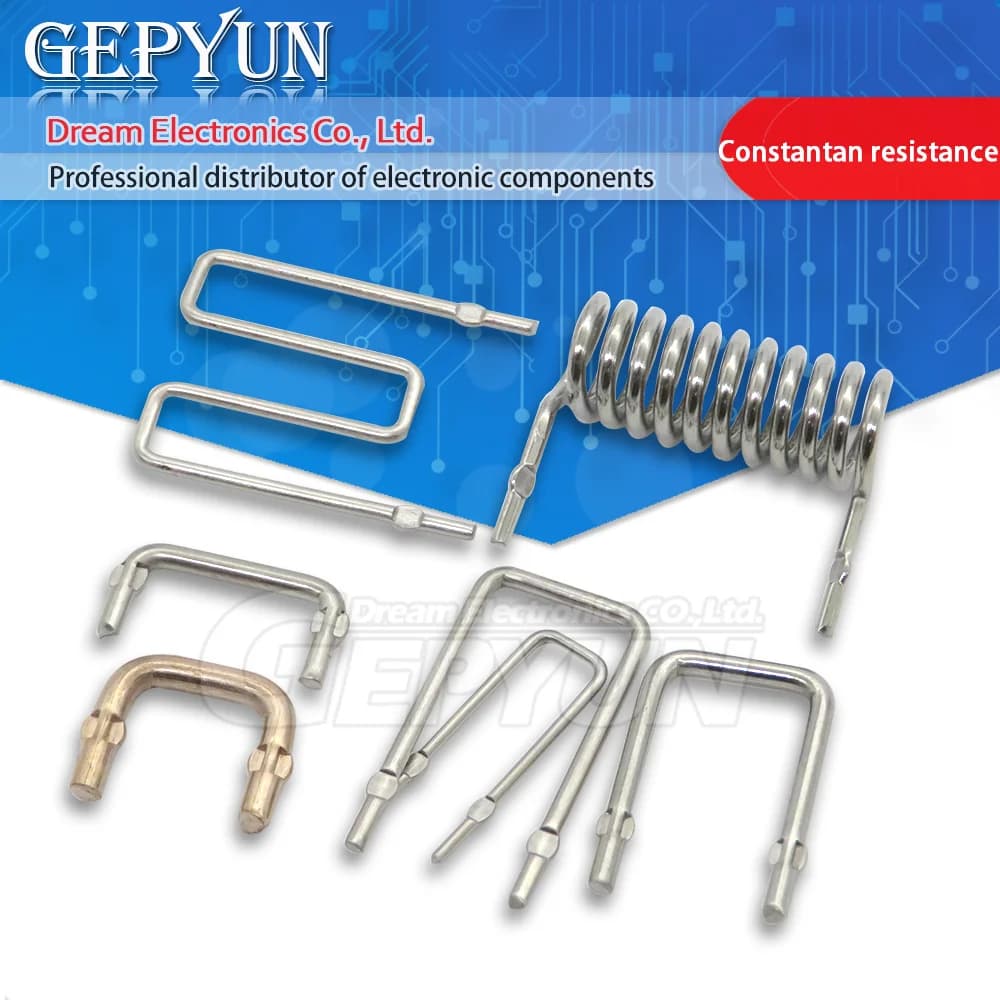 10 pz resistenza costante/resistenza di campionamento 0.001R ~ 0.1R passo 10mm 12.5mm 15mm 20mm /1mR ~ 100mR 3mR 5mR 6mR 10mR 40mR