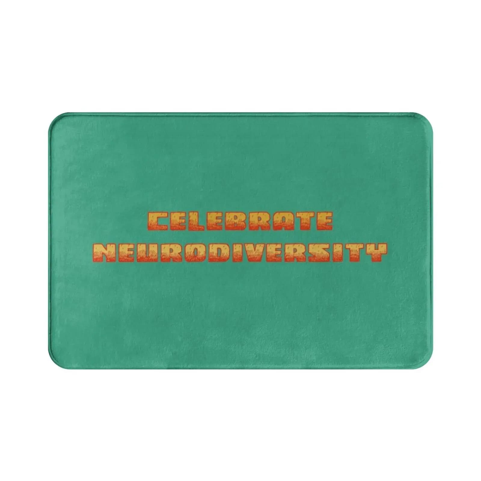 Celebrate Neurodiversity ( Arthouse ) Carpet Mat Rug Cushion Soft Non-Slip Celebrate Neurodiversity Arthouse Indie Movie