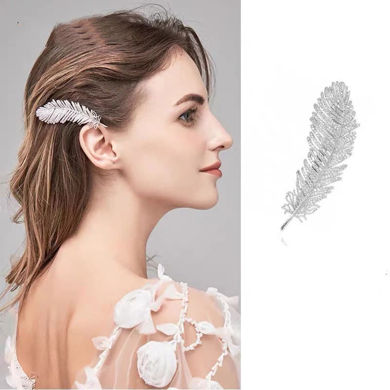 Di modo di Nuovo Dei Capelli Pinze Per Le Donne Alla Moda Semplice di Cristallo Delle Ragazze Della Forcella Barrettes Accessori Per Capelli Hairgrip Copricapi Lato Della Clip del Regalo