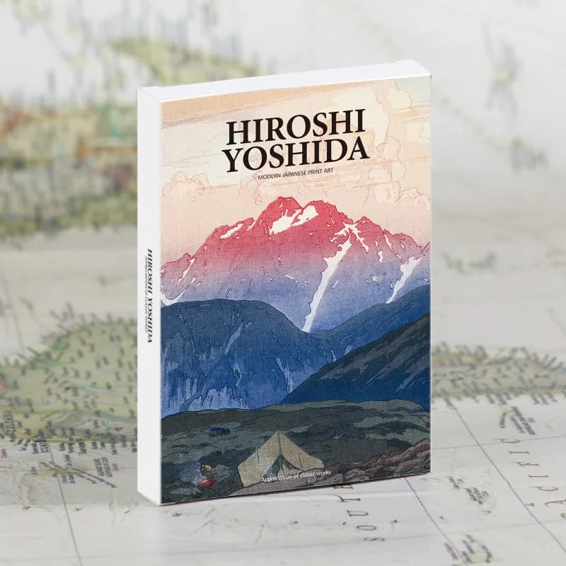 30 Pcs/Set Hiroshi Yoshida Postcard Modern Japanese Art Painting Greeting Cards DIY Journal Decoration Stationery