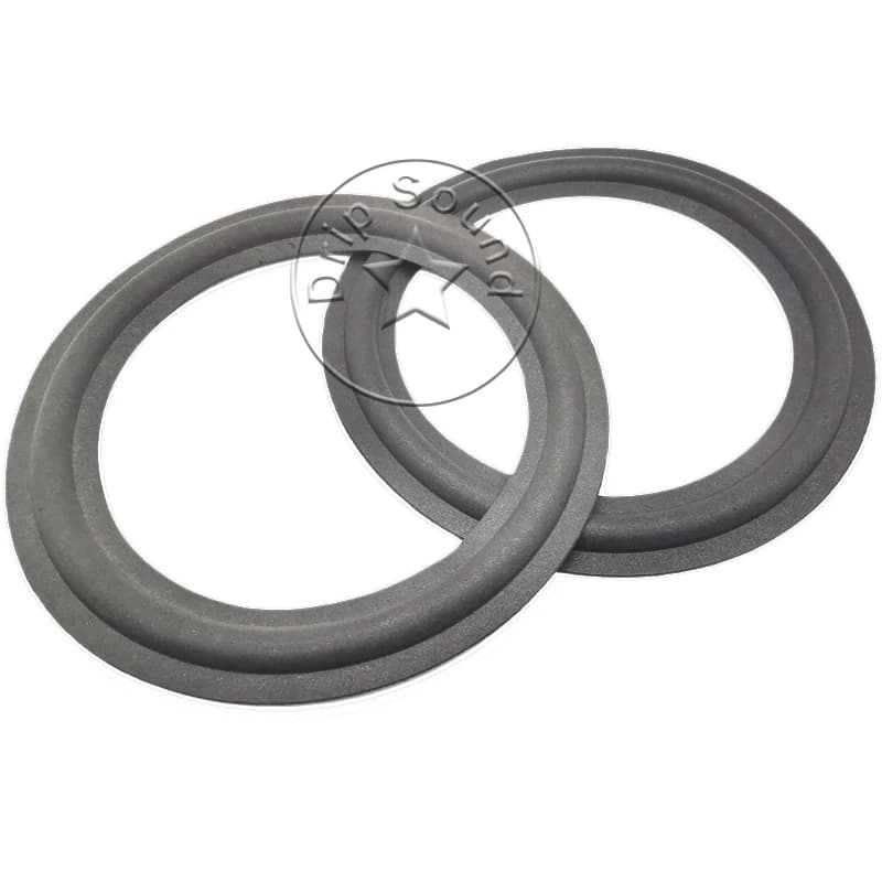 2pcs 10" inch Speaker Foam Folded Edge Ring Loudspeaker Woofer Repair Side Surround Circle Replacement Parts 245mm/9.65"
