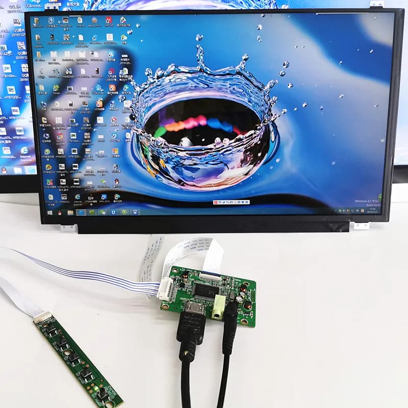 Display da 15.6 pollici capacitivo di tocco kit modulo 1920X1080 IPS 10 punti di tocco capacitivo LCD Car Modulo Raspberry Pi3 Modulo
