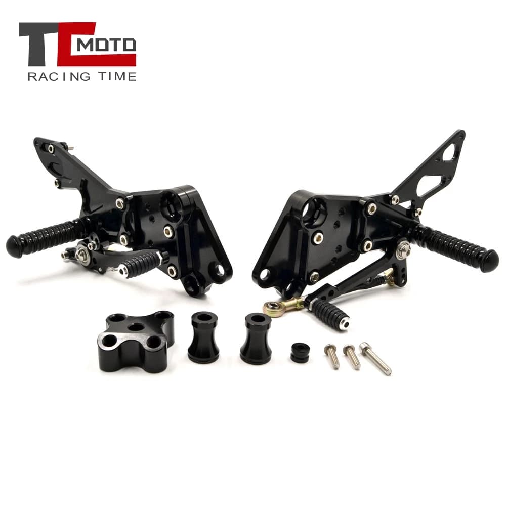 Pedane poggiapiedi posteriori moto per KTM DUKE 125 200 390 Duke 2013 2014 2015 2016 2017 pedane poggiapiedi