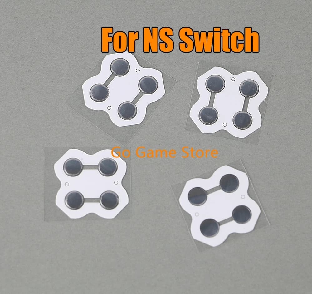 200 pezzi per Nintend NS Switch Controller Maniglia D Pad D-Pad Bottoni scheda PCB a scatto con cupola in metallo