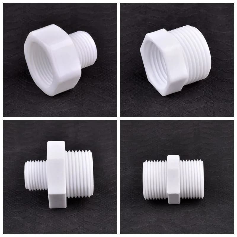 1 ~ 20 pcs 1/2 "3/4" 1 "Maschio/Femmina Filling Bushing Connector Uguale/Reducer Tettarelle By Biberon Municipality Aquarium Tank Garden Water Pipe Connector