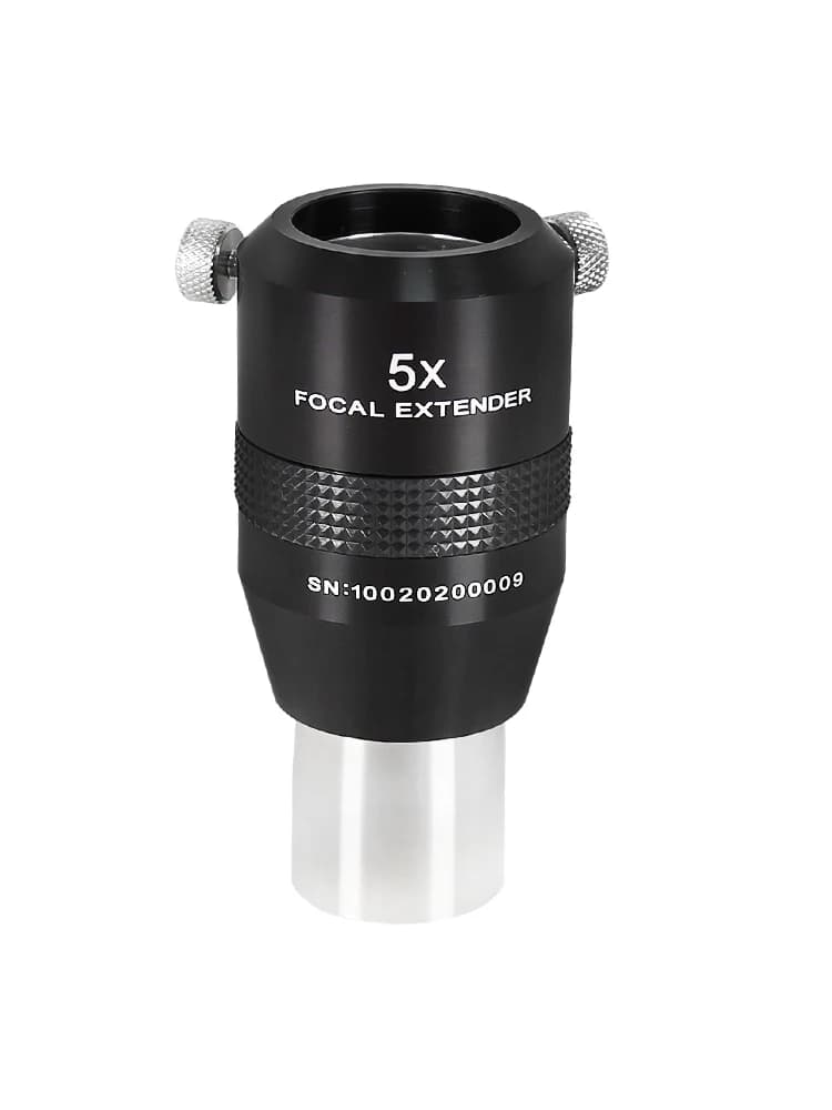 Maxvision Telescopio 5X Lente di Barlow Estensore focale Canna da 1,25 pollici acromatica
