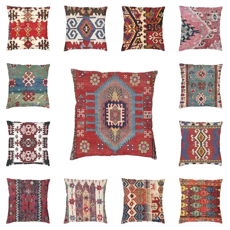 Kilim Turkish Antique Anmetallurgia Sofa Bohemien Persian Tribal Ethnic Carpet Lining for Soft Pillow