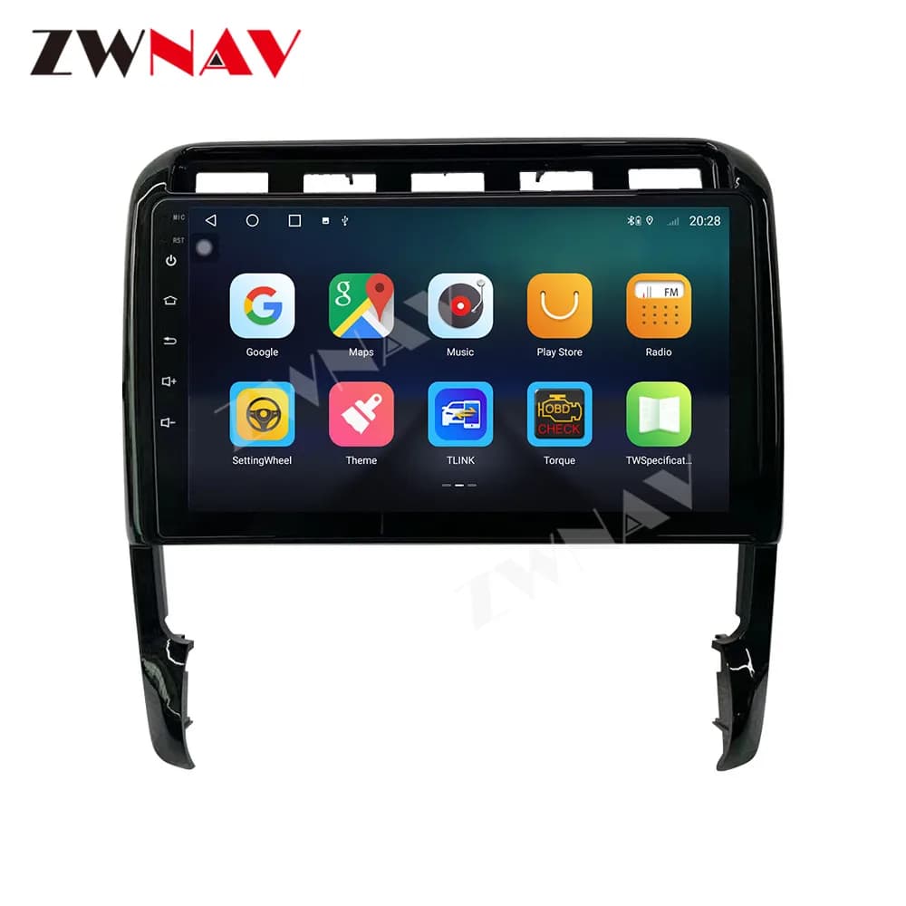 Per Porsche Cayenne Android 13 ISP Touch Screen Sistema di navigazione GPS per auto Autoradio Lettore multimediale con DSP Carplay
