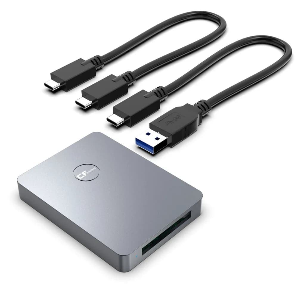 Lettore di schede UTHAI C78 CFexpress Adattatore USB 3.1 Gen2 tipo C per fotocamera reflex con scheda di memoria 128G 256G 512G con cavo