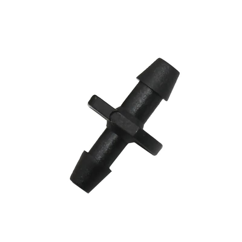 1000 pezzi Barb 1/8 "connettore a 2 vie doppio spinato tubo di irrigazione da giardino raccordi a freccia a goccia