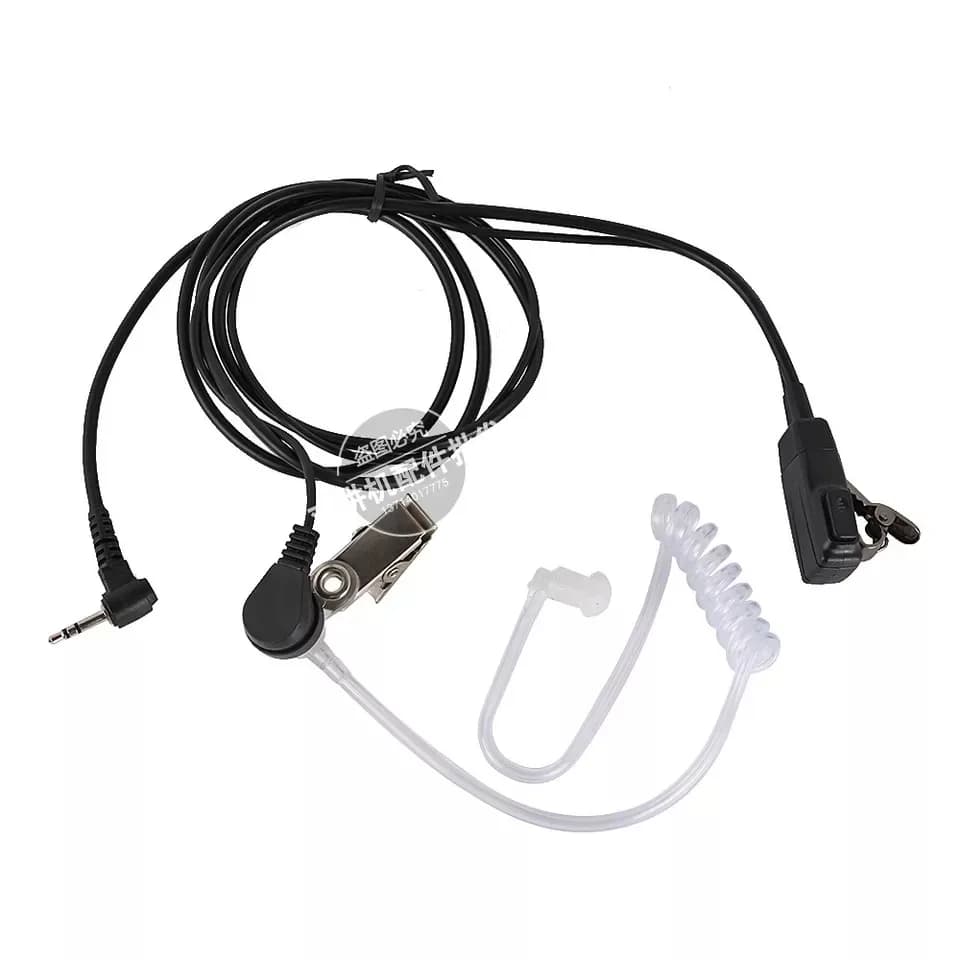 10 pz/lotto 2.5mm collegare il tubo dell'aria cuffia acustica per motorola T5720 T5428 T200 T400 T5 T6 ecc parlare del walkie talkie