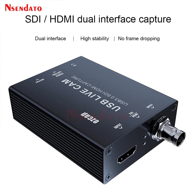 Dispositivo di acquisizione video EZCAP 327 4k 30fps HDMI USB3.0 SDI per streaming live, scheda di acquisizione per OBS, telecamera, TV Box, PC