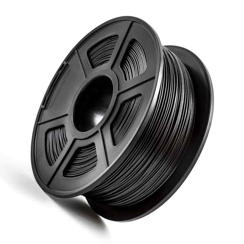 Filament for 3D PETG PLA printer in carbon fiber of 1.75 mm 1 kg/2.2 pounds per 3D printer FDM Material composed of high strength