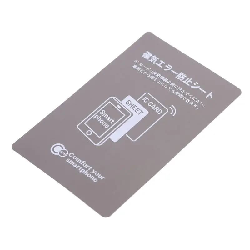 2022 nuovo adesivo NFC magnetico anti-metallo grigio Paster per iphone cellulare Bus scheda di controllo accessi IC Card forniture di protezione