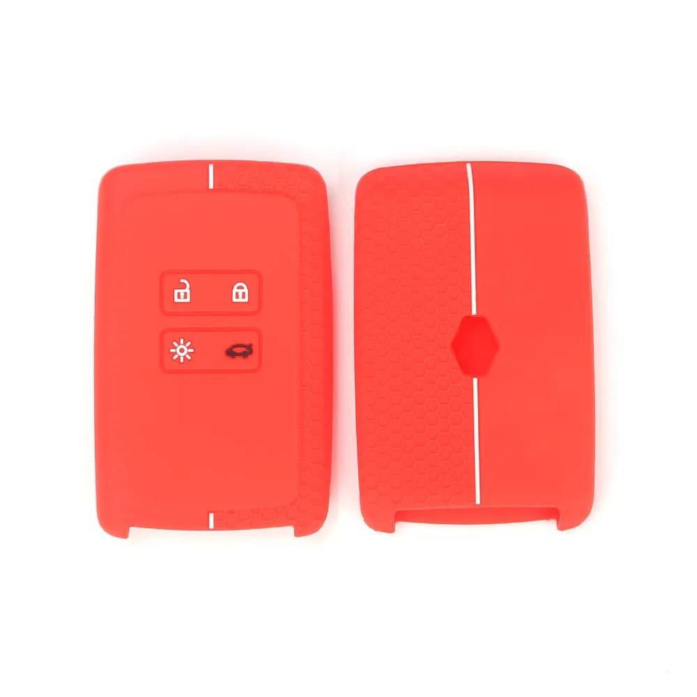 Custodia portachiavi in Silicone per Renault Captur Megane talismano Espace Clio Zoe Koleos Scenic 4 Arkana per Dacia Sandero Card Remote