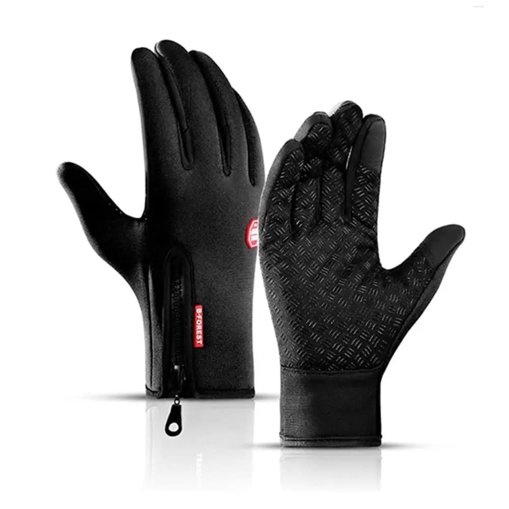 Women's Winter Cycling Gloves Biker Gloves Hot Fleece Touch Screen Waterproof Hinge Fitness Gloves For Outdoor Hiking