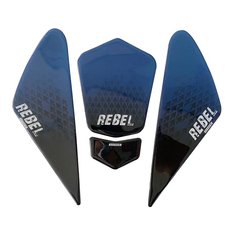 Moto stampa 3D serbatoio pad corpo Scratch Sticker decorazione laterale decalcomanie per Honda REBEL 500 CMX500 rebel500 accessori