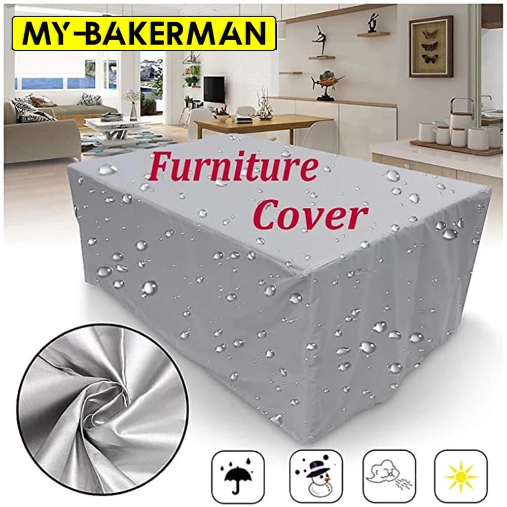 72 size waterproof cover Garden furniture covers for outdoor patio Rain and snow covers for sofa, table, chair, dust cover