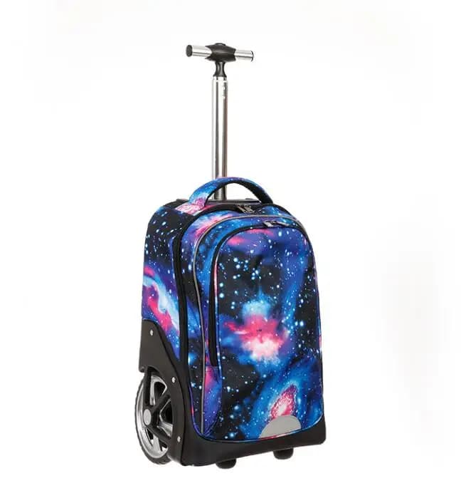 Borsa per bagagli con ruote per bambini Zaino per la scuola Zaino con ruote per la scuola Borsa da viaggio Trolley per ragazze adolescenti