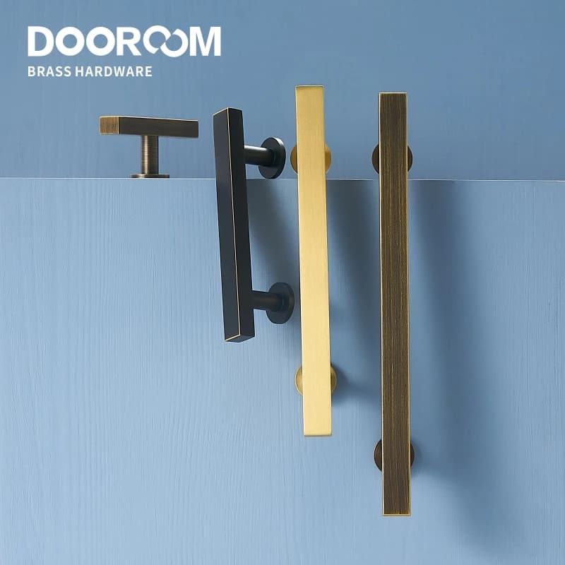 Dooroom mobili in ottone maniglie lunghe nuovo moderno armadio nordico comò armadio cassetto scarpiera Wine Bar tira manopole