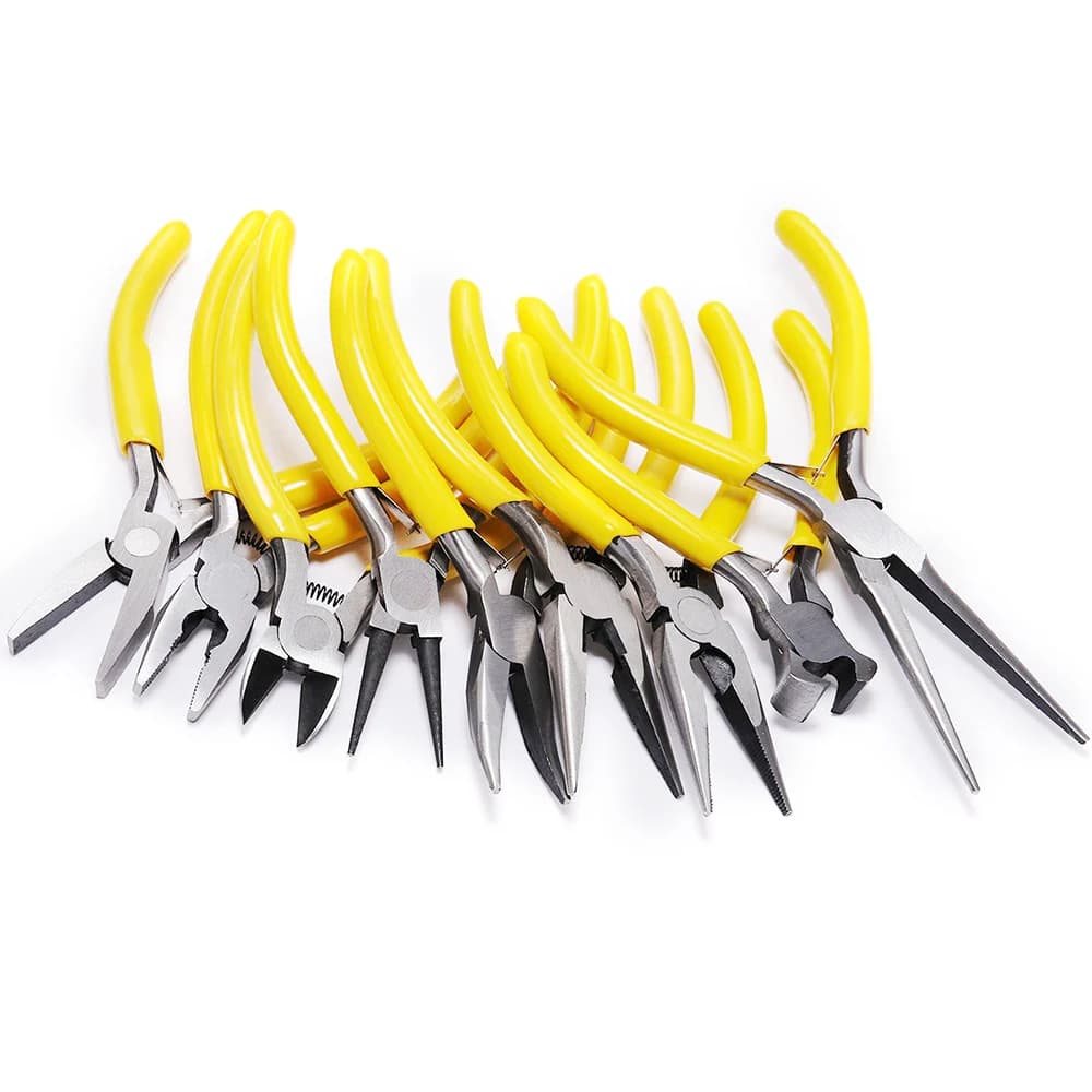Utensili manuali multifunzionali Pinze per gioielli Attrezzature Pinze per filo da taglio con punta tonda per la creazione di gioielli Accessori fatti a mano